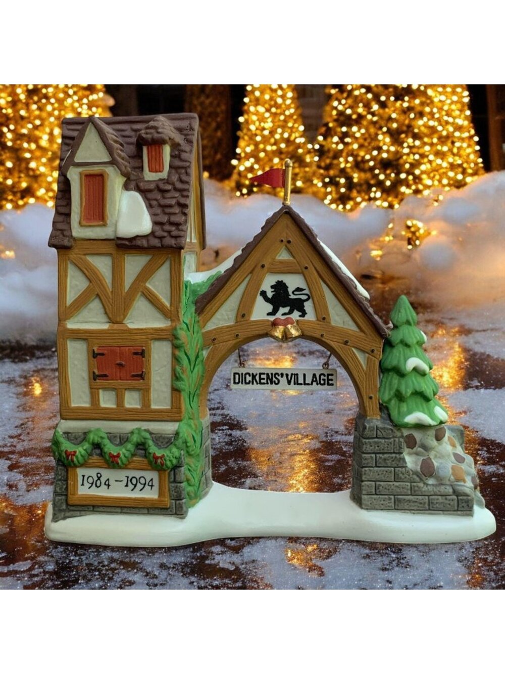 Dept 56 Postern - Dickens Village Christmas Accessory Decoration from 1994